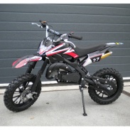 2 takt - Minicrosser Mini dirt bike  2 takt 49cc KXD 701 zwart - KXD 701 zwart